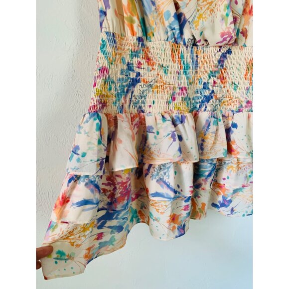 Amanda Uprichard Small Nala Tabby Dress in Floressence - Picture 4 of 12